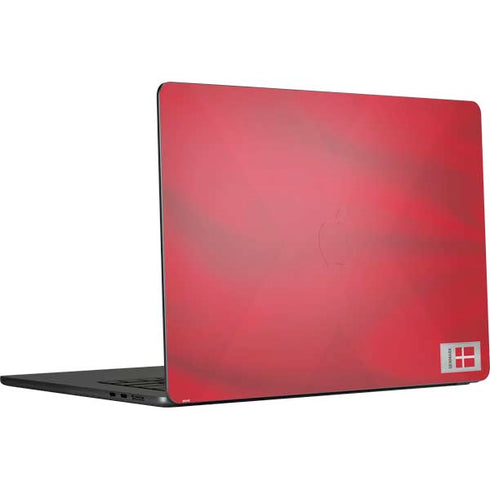 Denmark Soccer Flag MacBook Air 15 in (2023) Skin